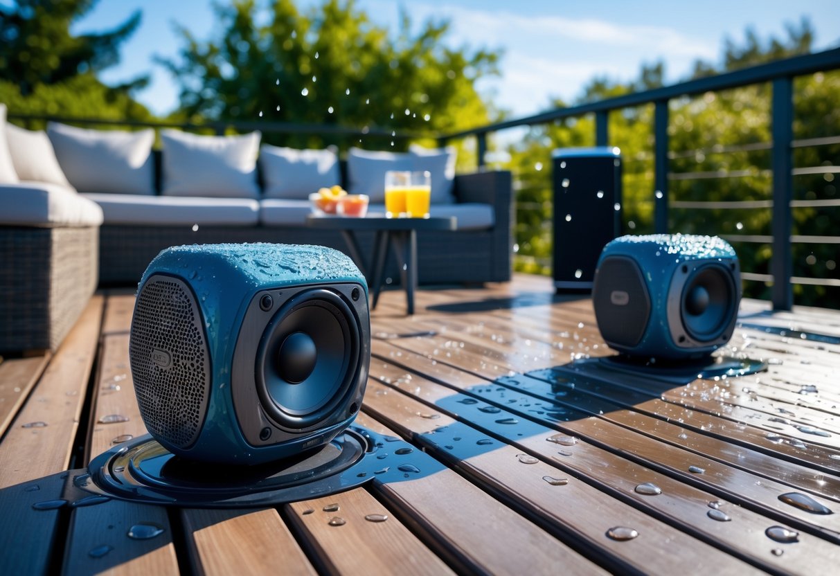 How To Choose Waterproof Speakers For Deck Entertainment Zones? - GV Decks